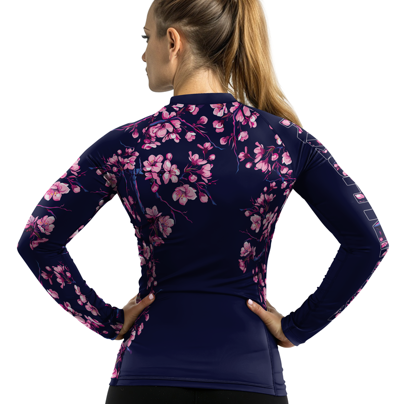 Bamboo Rash Guard Rashninja Sakura Blossom Women's Long Sleeve Rash Guard | Rash Guard