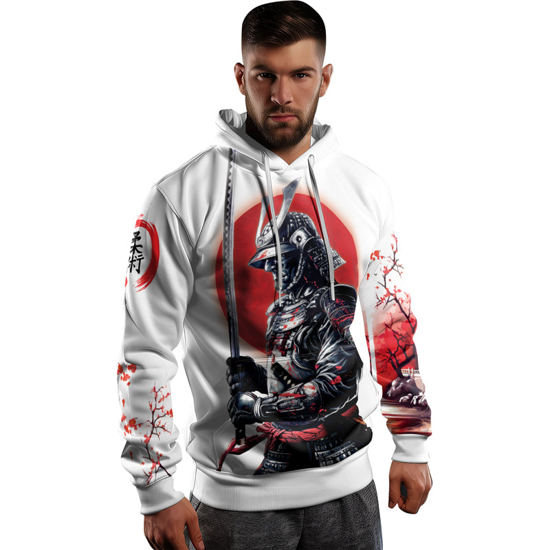 Rashninja Legendary Samurai Warrior AOP Hoodie | Samurai Style Hoodie