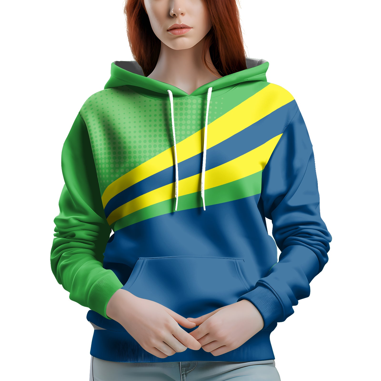 Rashninja Brazilian Pride Grappler AOP Hoodie | Brazil Flag Hoodie