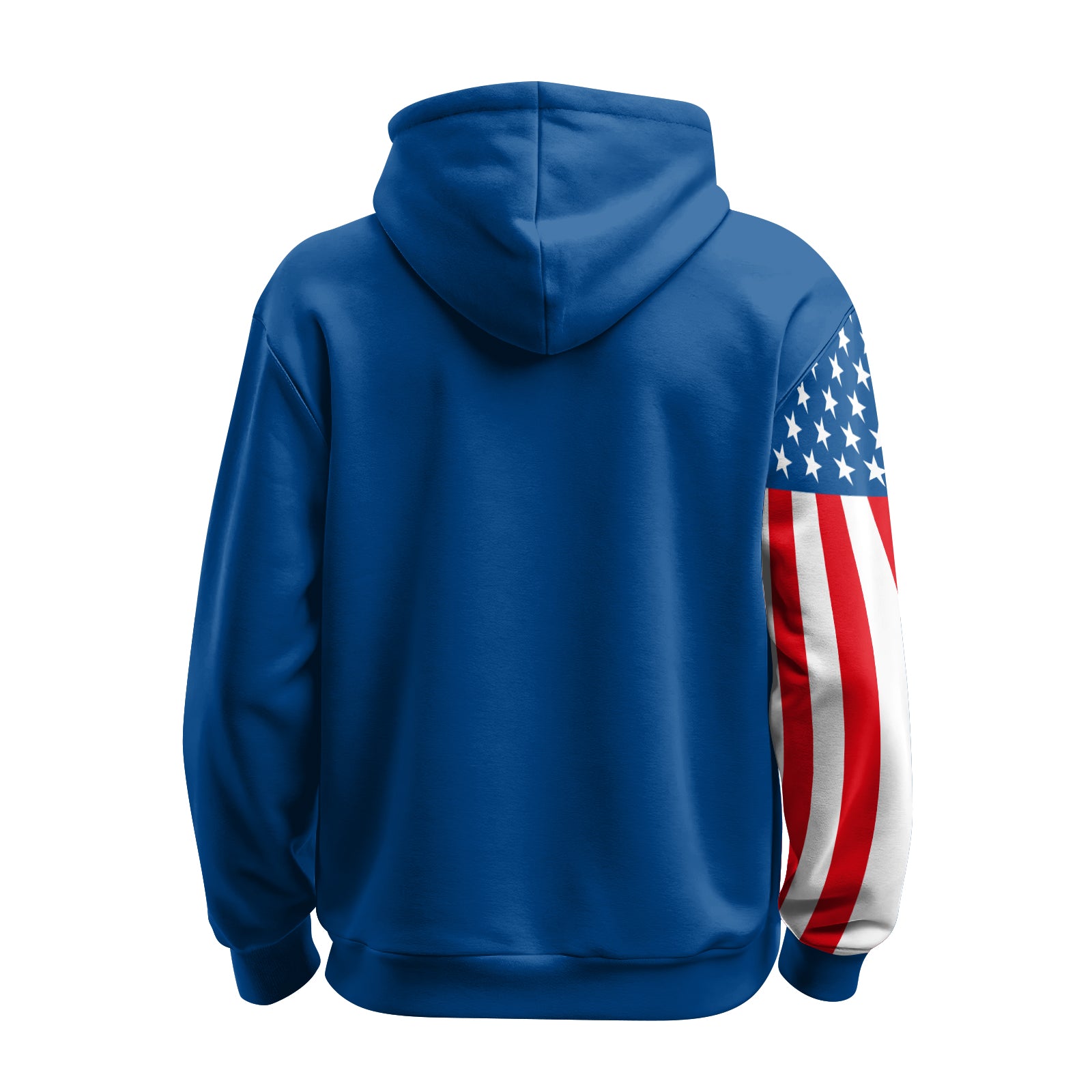 Rashninja USA Flag Patriotic AOP Hoodie | Patriotic Hooded Sweatshirt