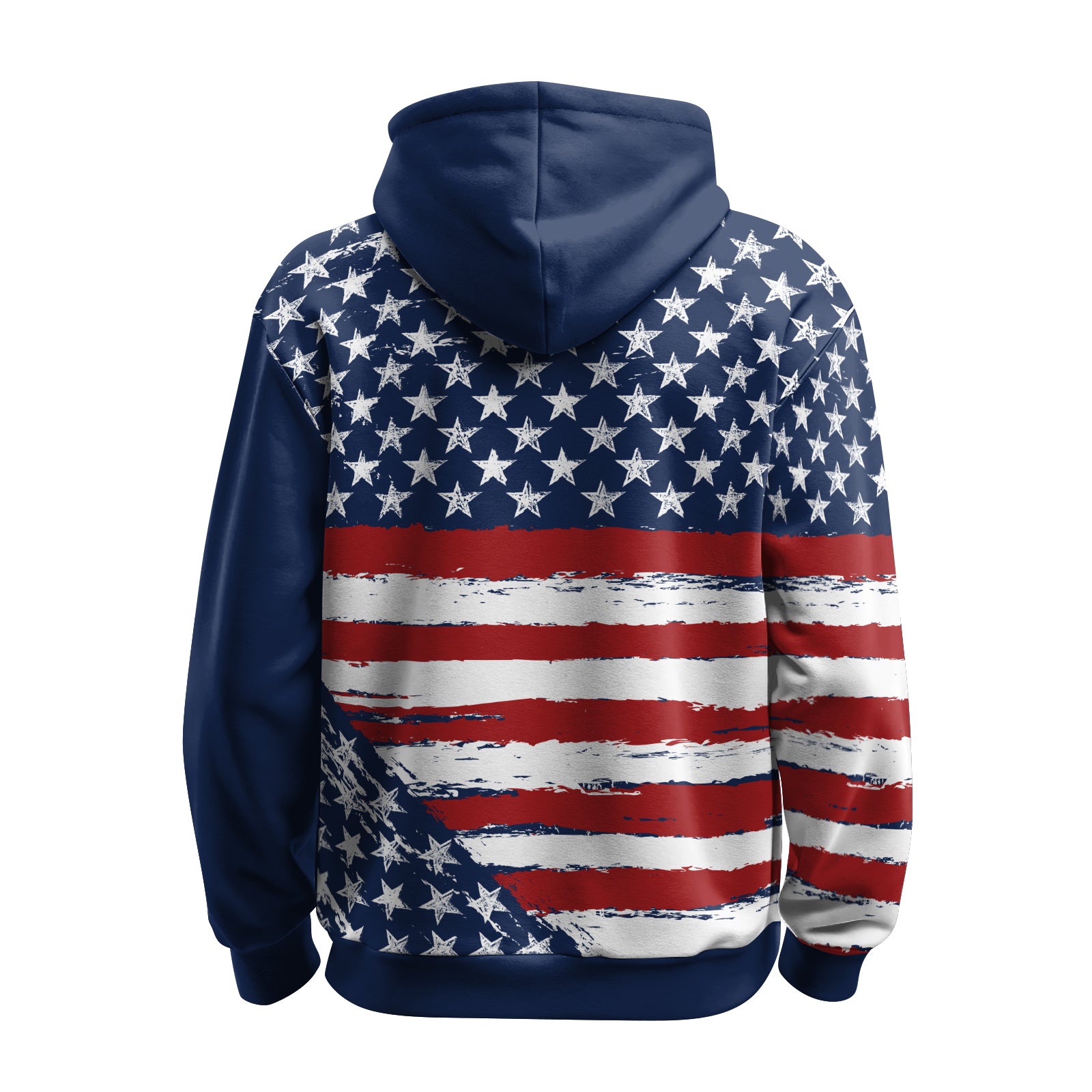 Rashninja Flag of the United States AOP Hoodie | Patriotic Hoodies