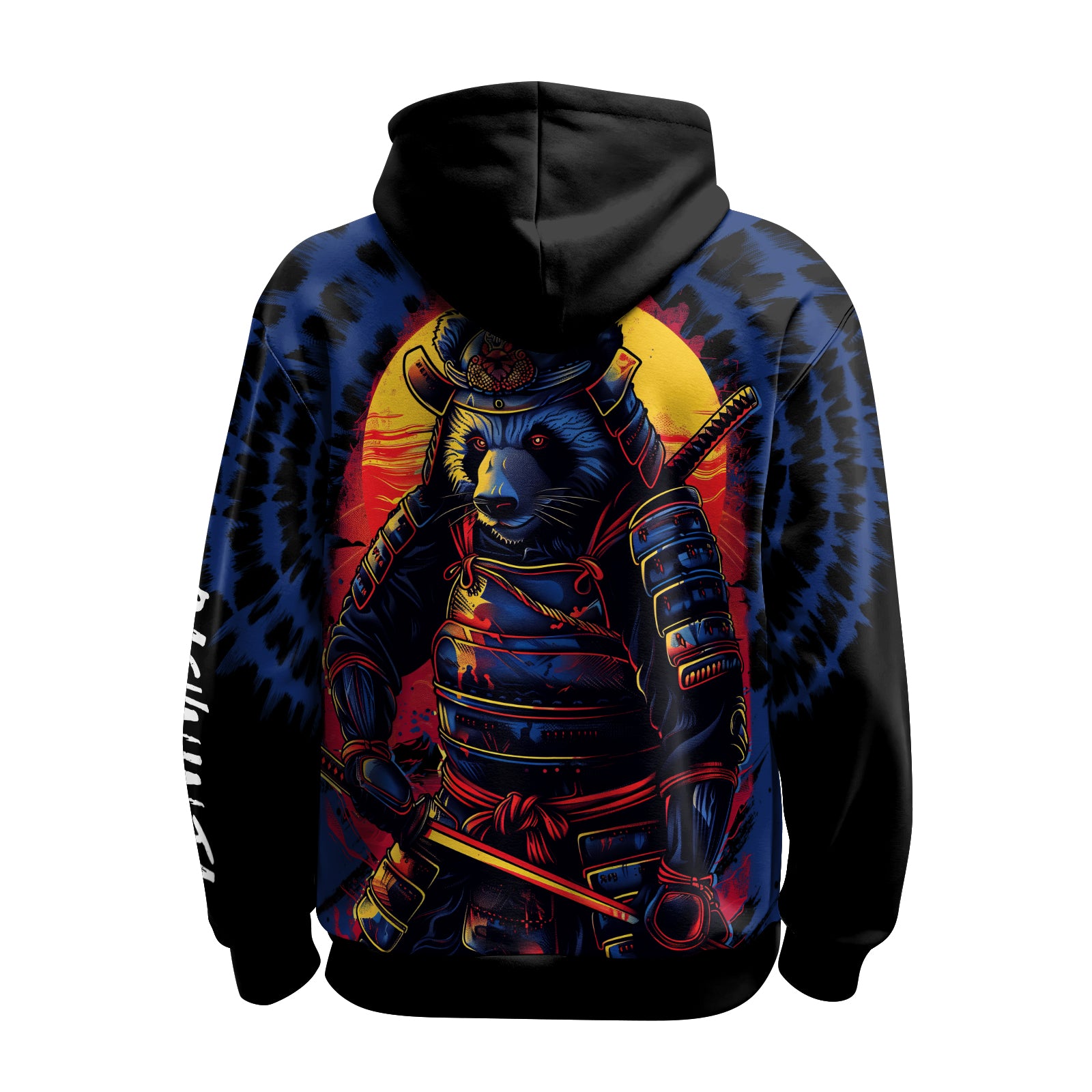 Rashninja Panda Samurai Essence AOP Hoodie