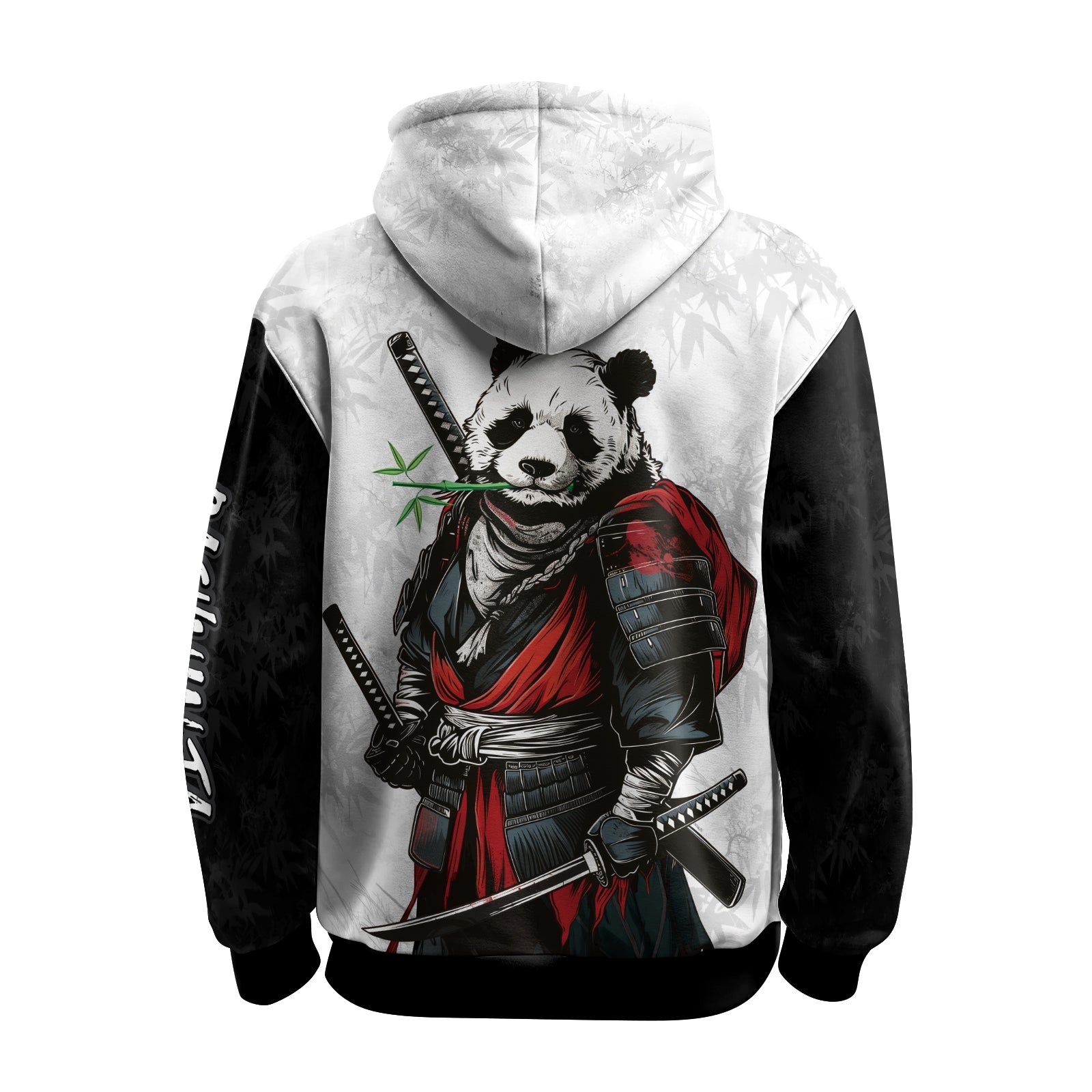 Rashninja Mystic Warrior Panda Samurai AOP Hoodie