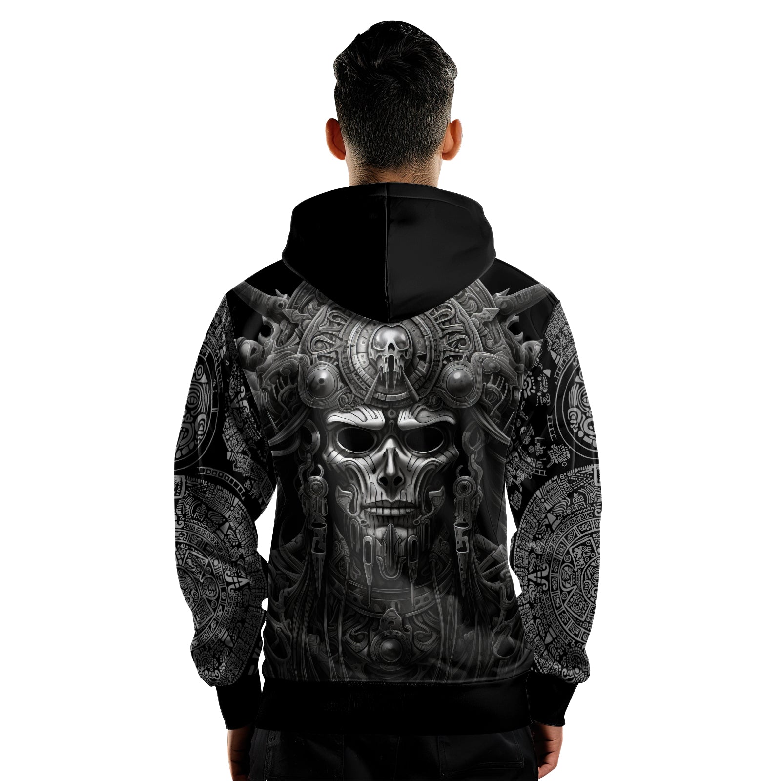 Rashninja Aztec Tribe Headman AOP Hoodie