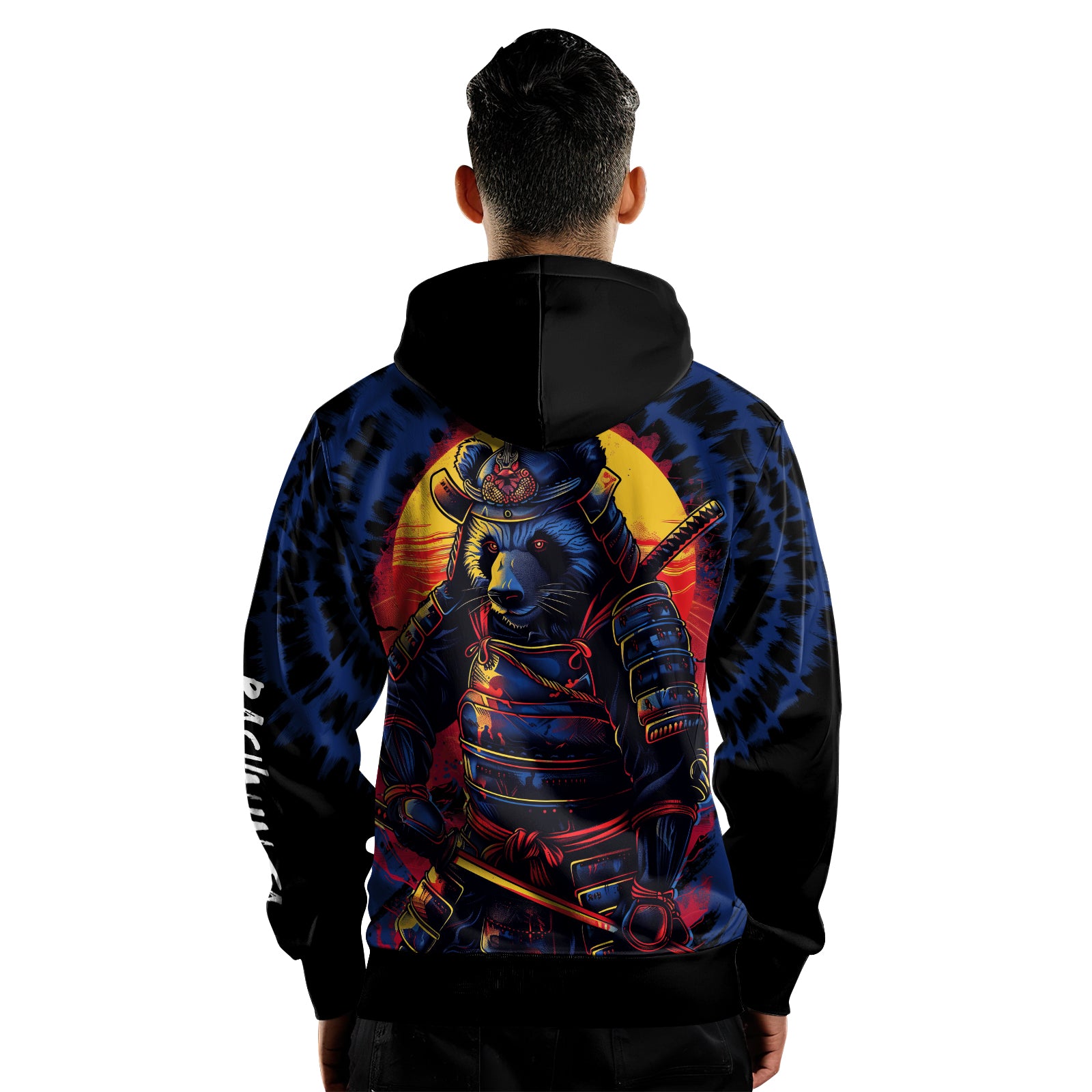 Rashninja Panda Samurai Essence AOP Hoodie