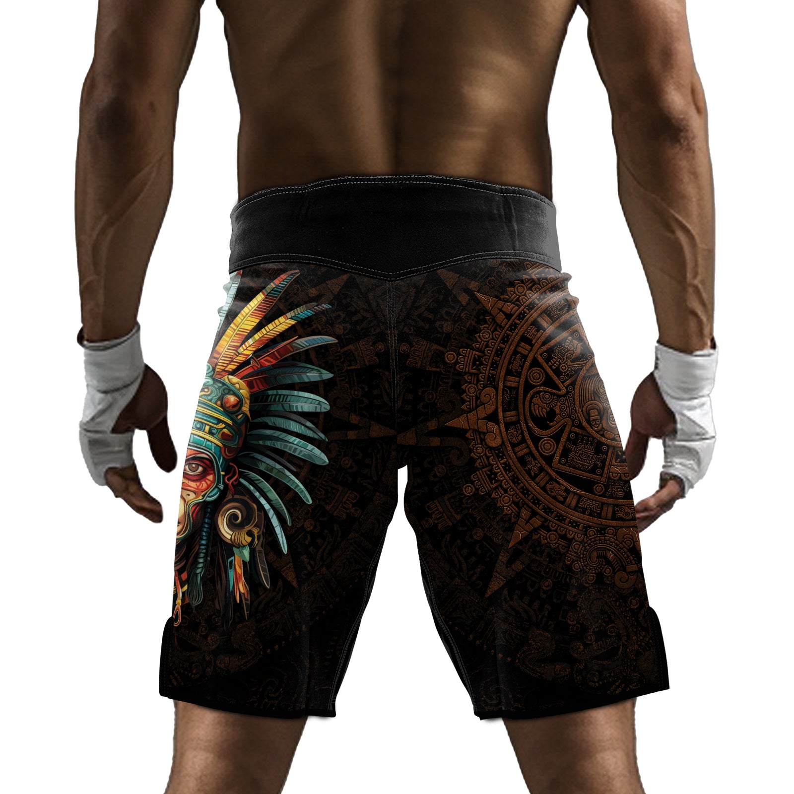 Rashninja Aztec Headman Men's Fight Shorts