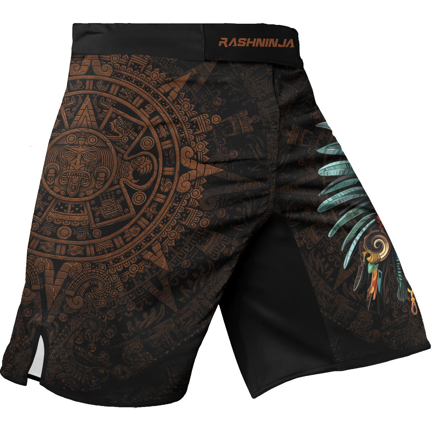 Rashninja Aztec Headman Men's Fight Shorts