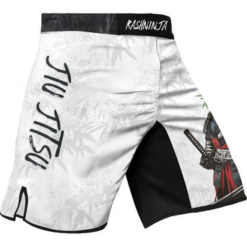 Rashninja Mystic Warrior Panda Samurai Men's Fight Shorts