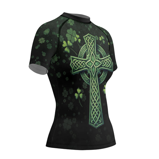 Rashninja Irish Patrick Women's Short Sleeve Rash Guard | Rash Guard