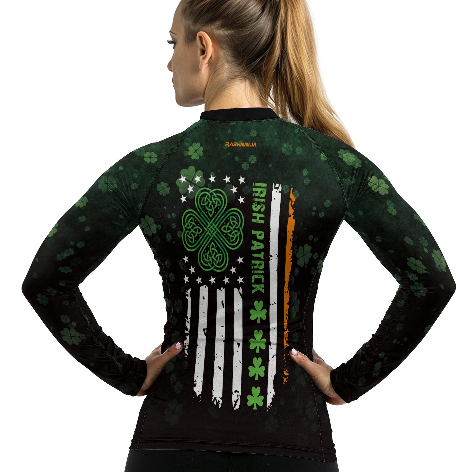 Rashninja Irish Patrick Women's Long Sleeve Rash Guard | Rash Guard