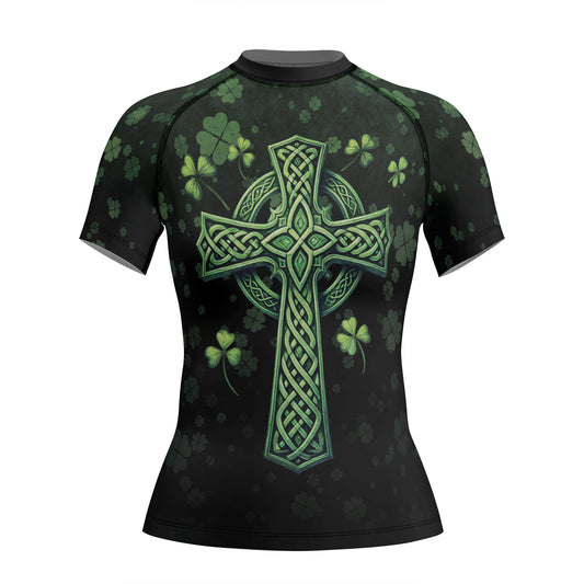 Rashninja Irish Patrick Women's Short Sleeve Rash Guard | Rash Guard