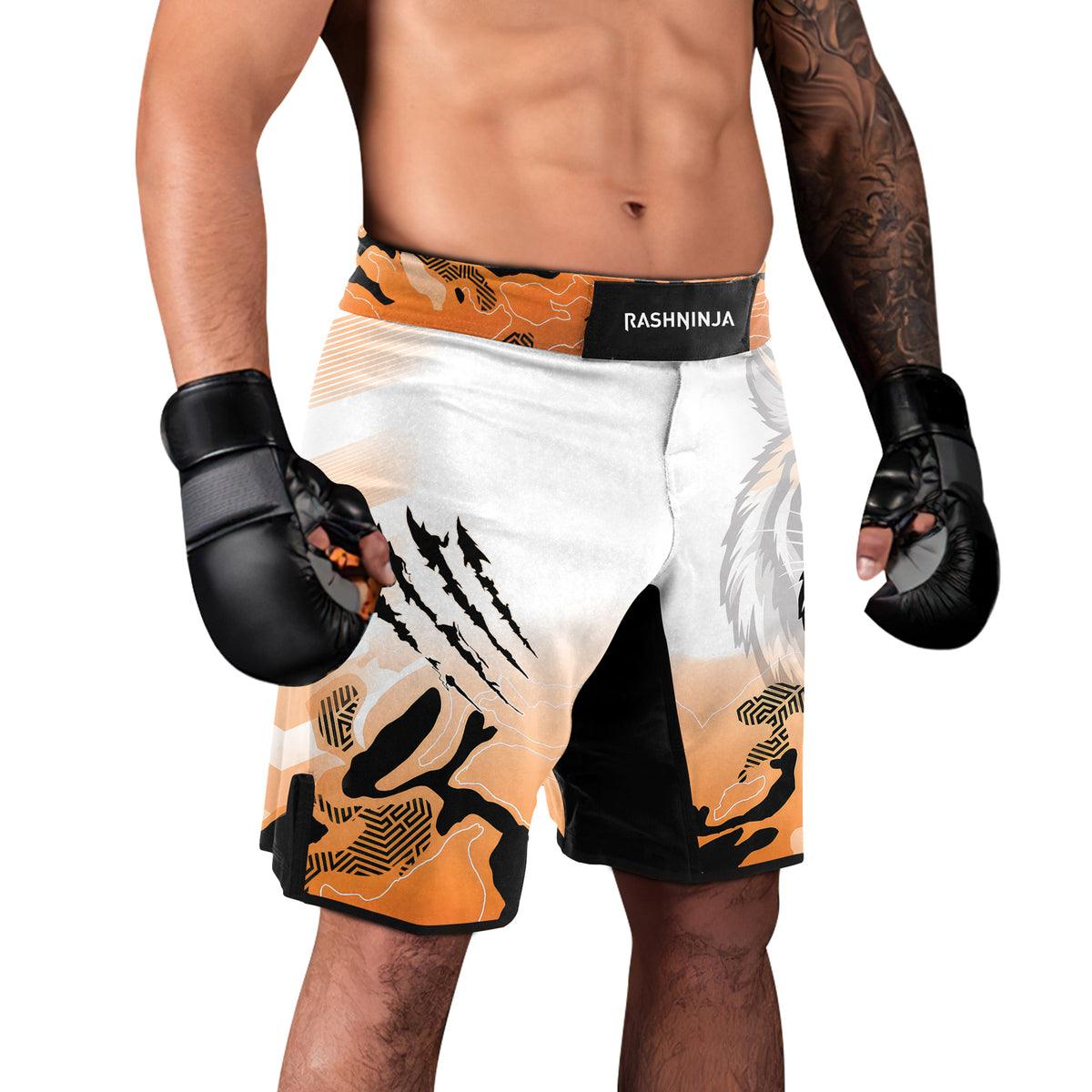 Rashninja Wild Tiger Men's Fight Shorts - Rashninja LLC