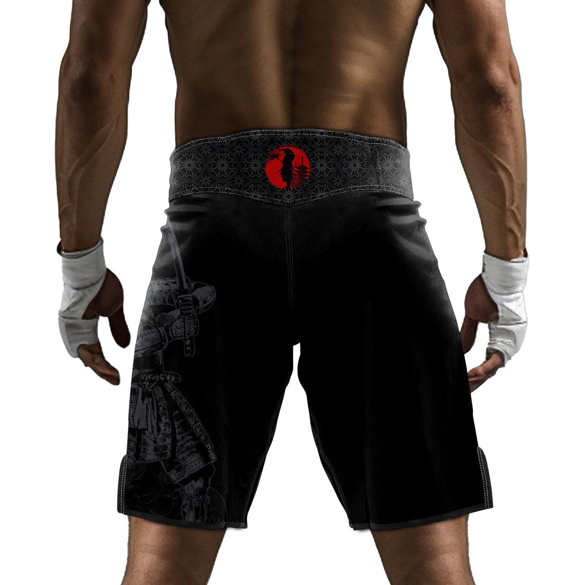 Rashninja Samurai Warrior Spirit Men's Fight Shorts - Rashninja LLC