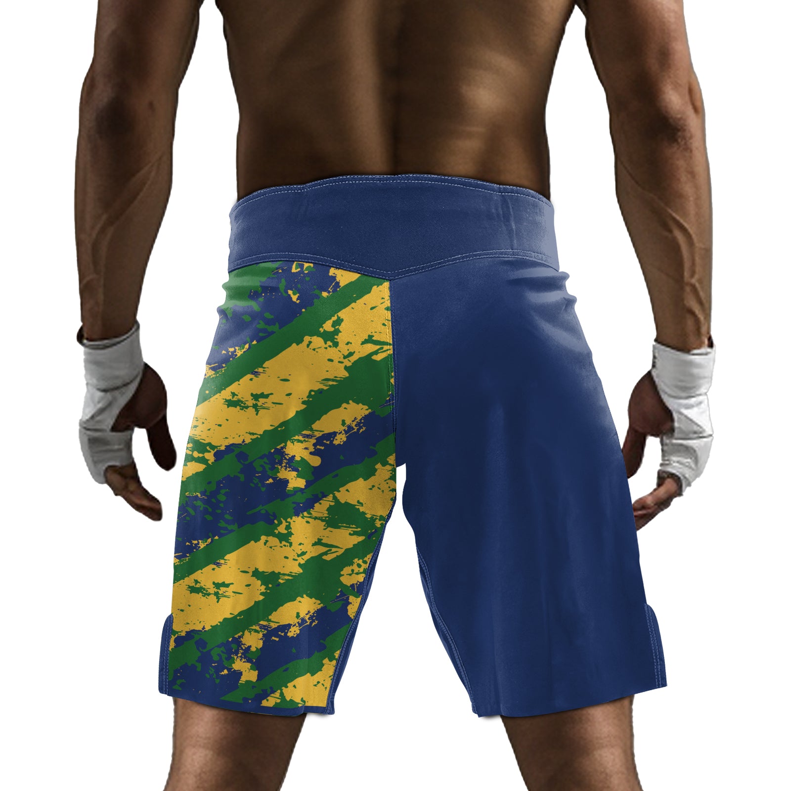 Rashninja Flag of Brazil’s Champions Men's Fight Shorts