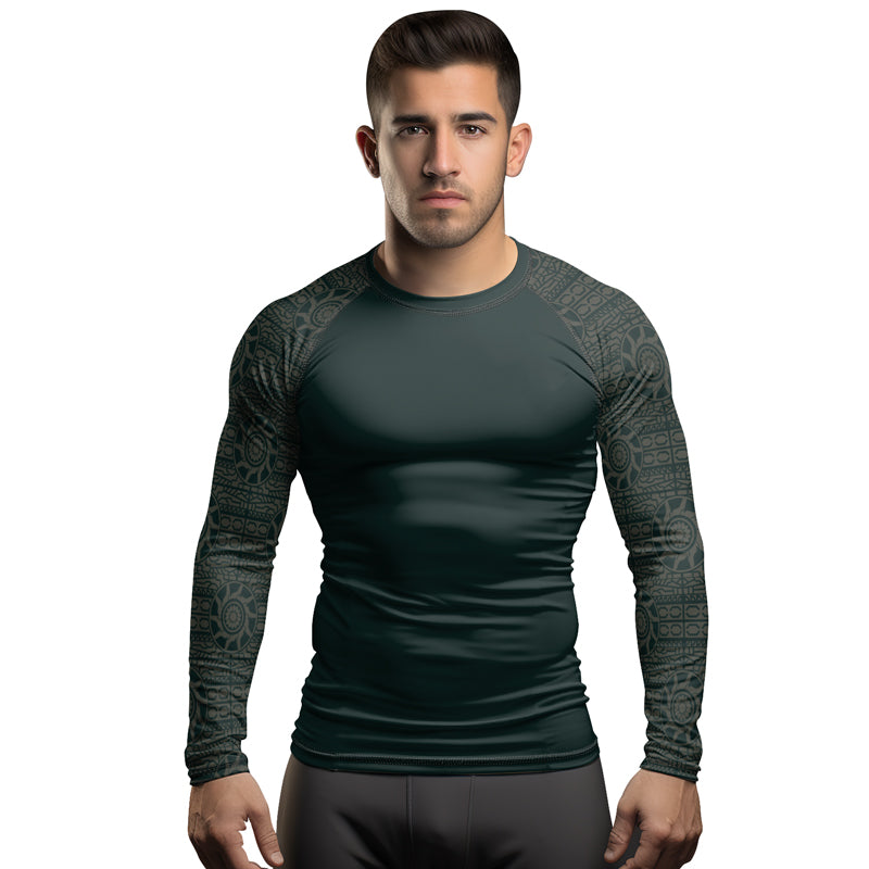 Rashninja Octopus Dominion Men's Long Sleeve Rash Guard | Rash Guard