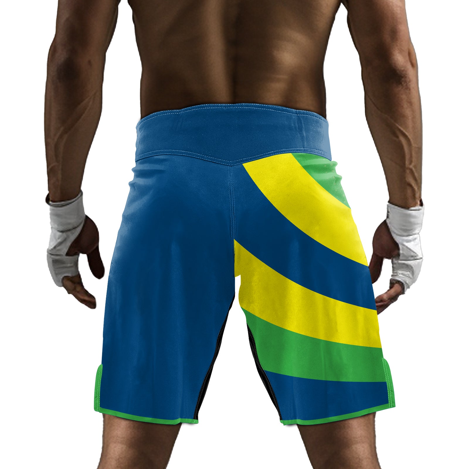 Rashninja Brazilian Pride Grappler Men's Fight Shorts