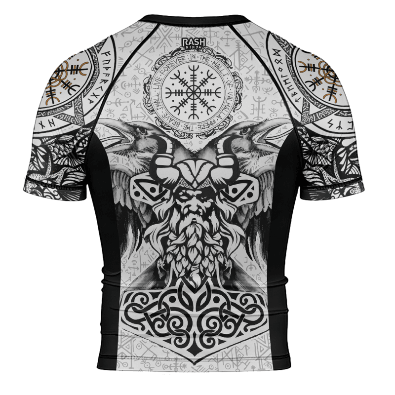 Rashninja Odin Viking Men's Short Sleeve Rash Guard - Rashninja LLC