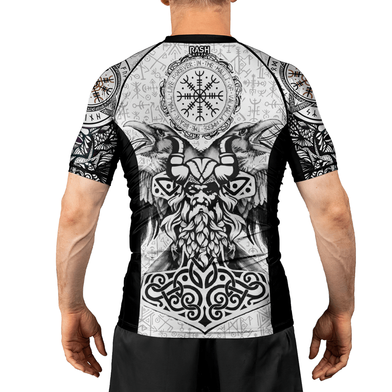 Rashninja Odin Viking Men's Short Sleeve Rash Guard - Rashninja LLC