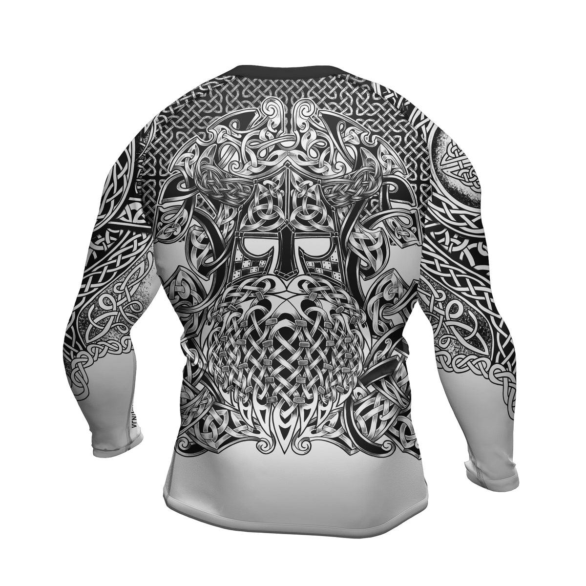 Rashninja Viking Valor Men's Long Sleeve Rash Guard - Rashninja LLC