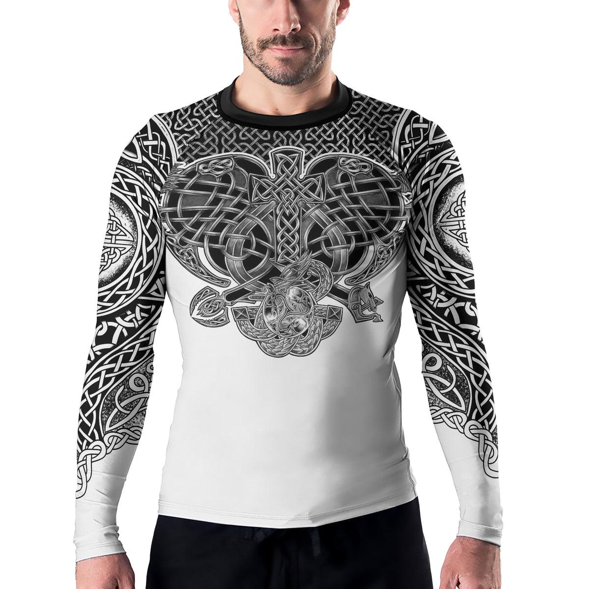 Rashninja Viking Valor Men's Long Sleeve Rash Guard - Rashninja LLC