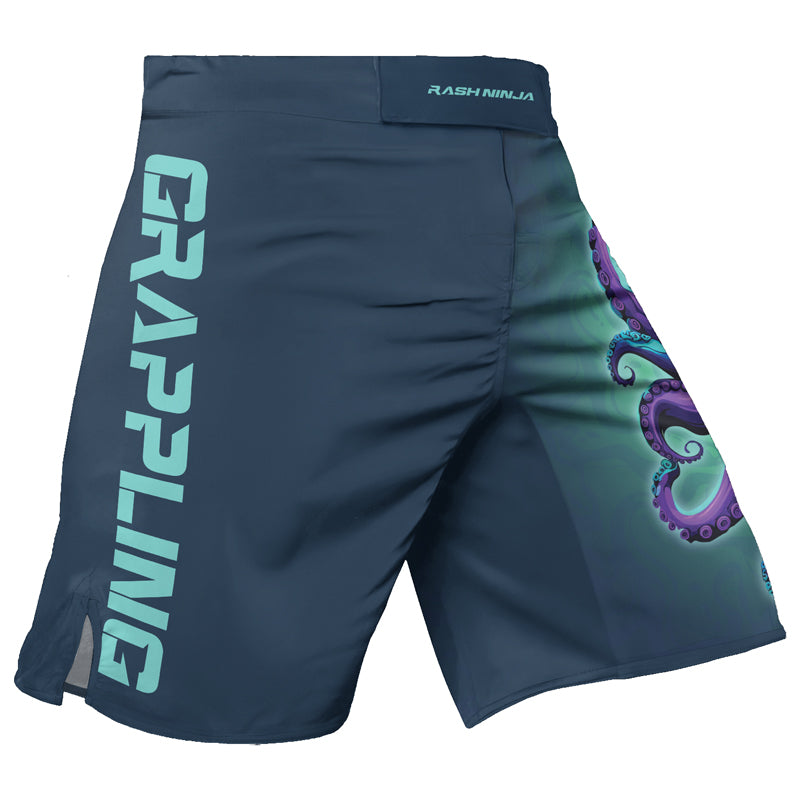 Rashninja Octopus Overlord Men's Fight Shorts | Compression Shorts