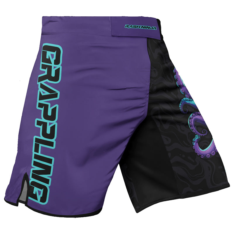 Rashninja Octopus Overlord Men's Fight Shorts | Compression Shorts