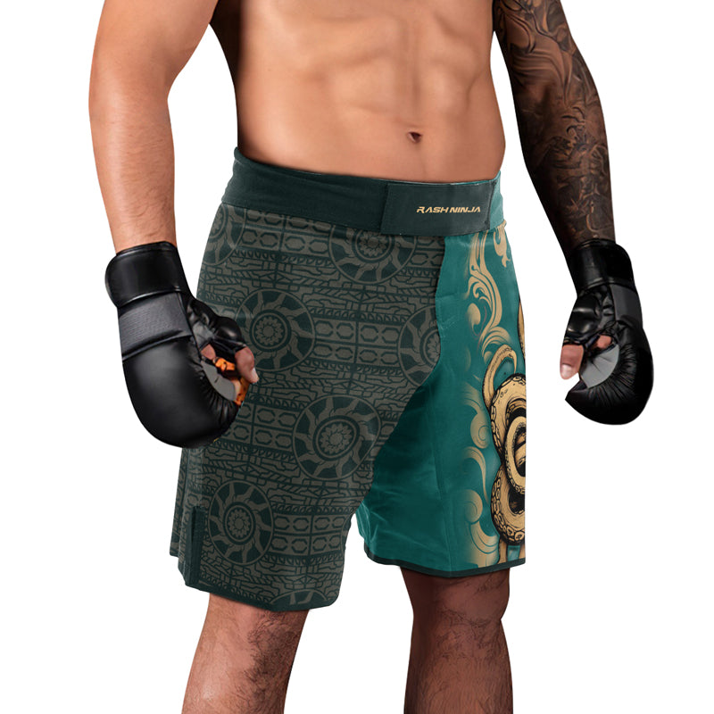 Rashninja Octopus Dominion Men's Fight Shorts | Compression Shorts