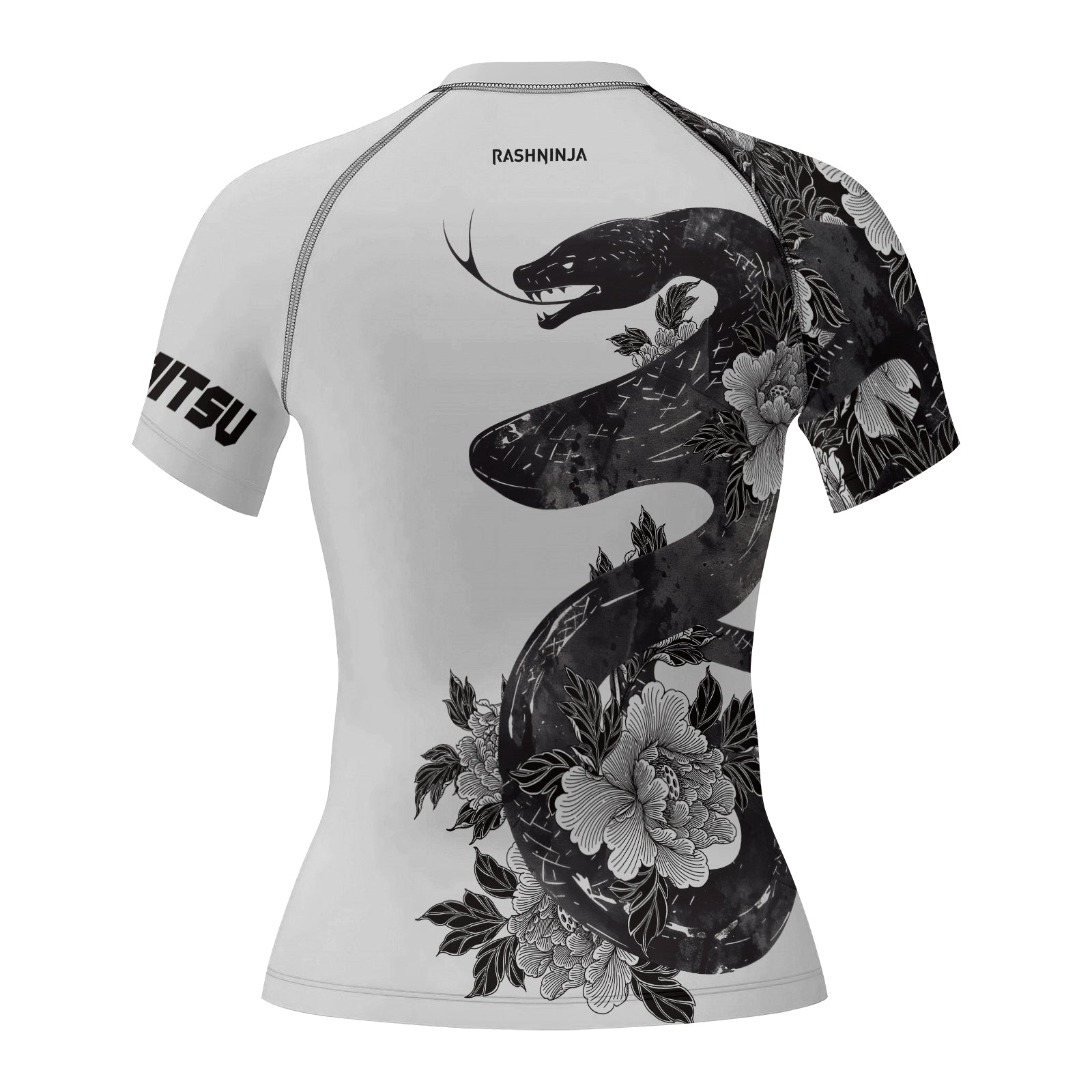 Rashninja Jujitsu Snake Women's Short Sleeve Rash Guard