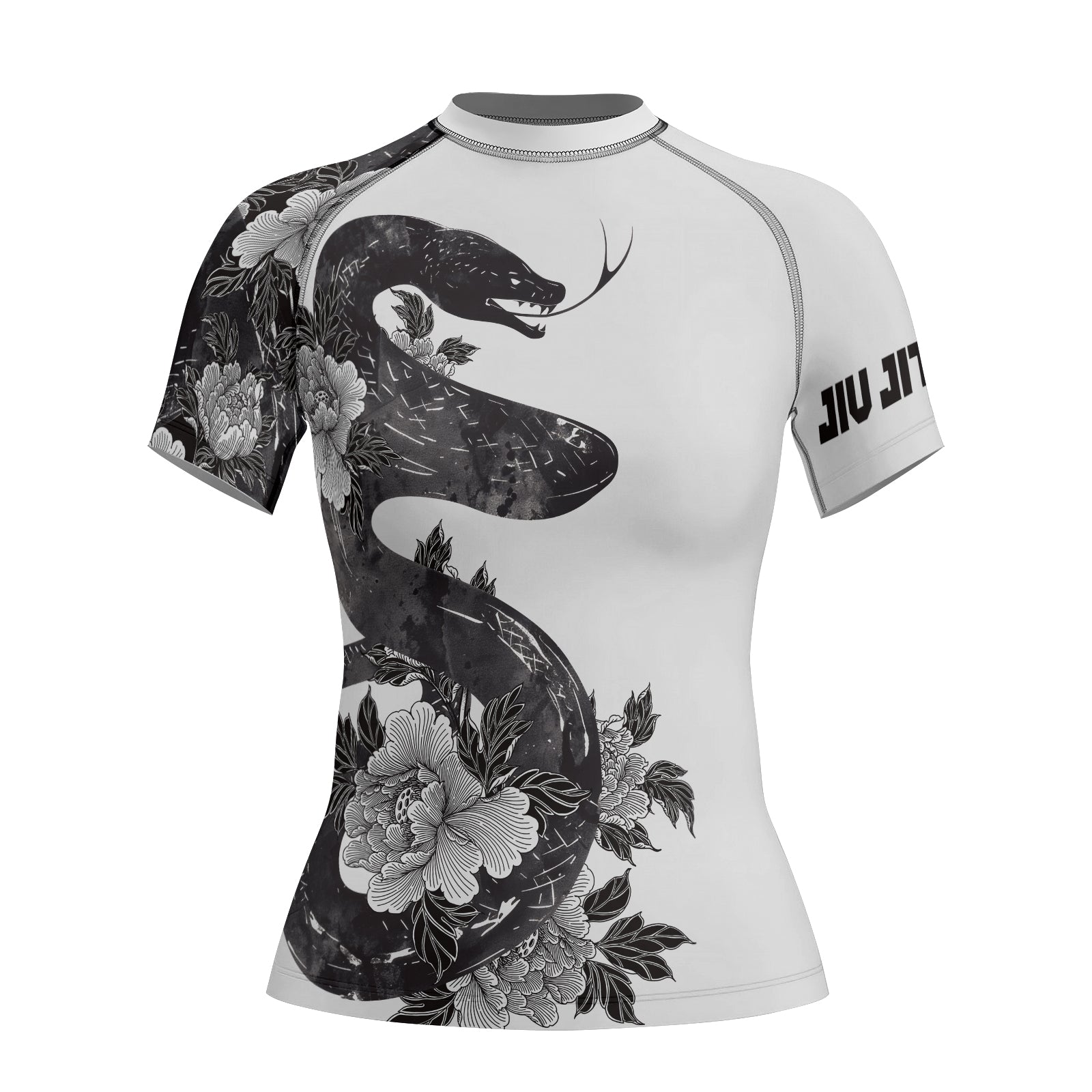 Rashninja Jujitsu Snake Women's Short Sleeve Rash Guard